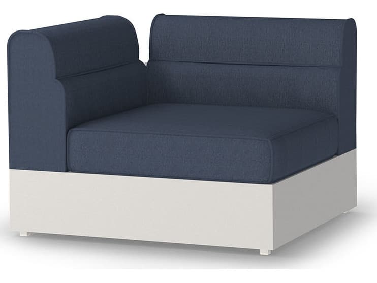 MamaGreen Boulevard Aluminum Corner Outdoor Patio Lounge Chair