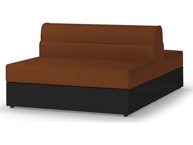 MamaGreen Boulevard Aluminum Modular Double Sided Outdoor Patio Lounge Chair