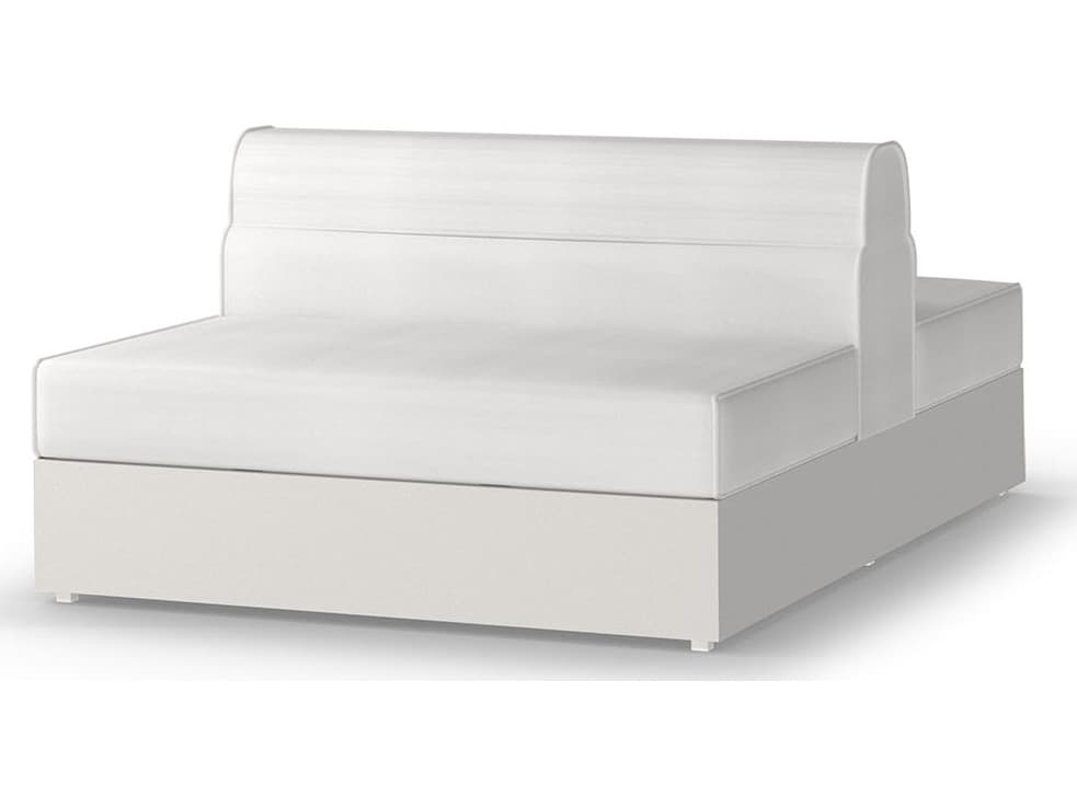 MamaGreen Boulevard Aluminum End Doubled Sided Patio Lounge Chair