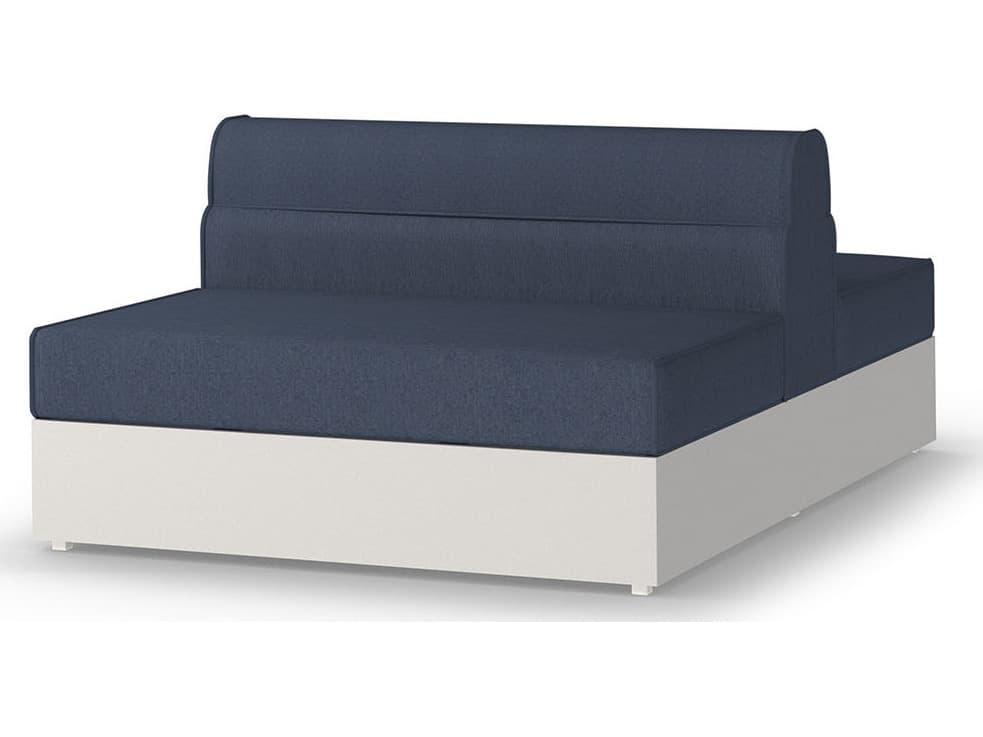 MamaGreen Boulevard Aluminum End Doubled Sided Patio Lounge Chair