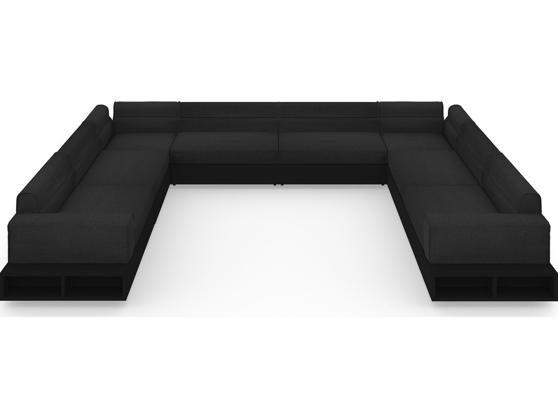 MamaGreen Boulevard Aluminum Sectional Outdoor Lounge Set