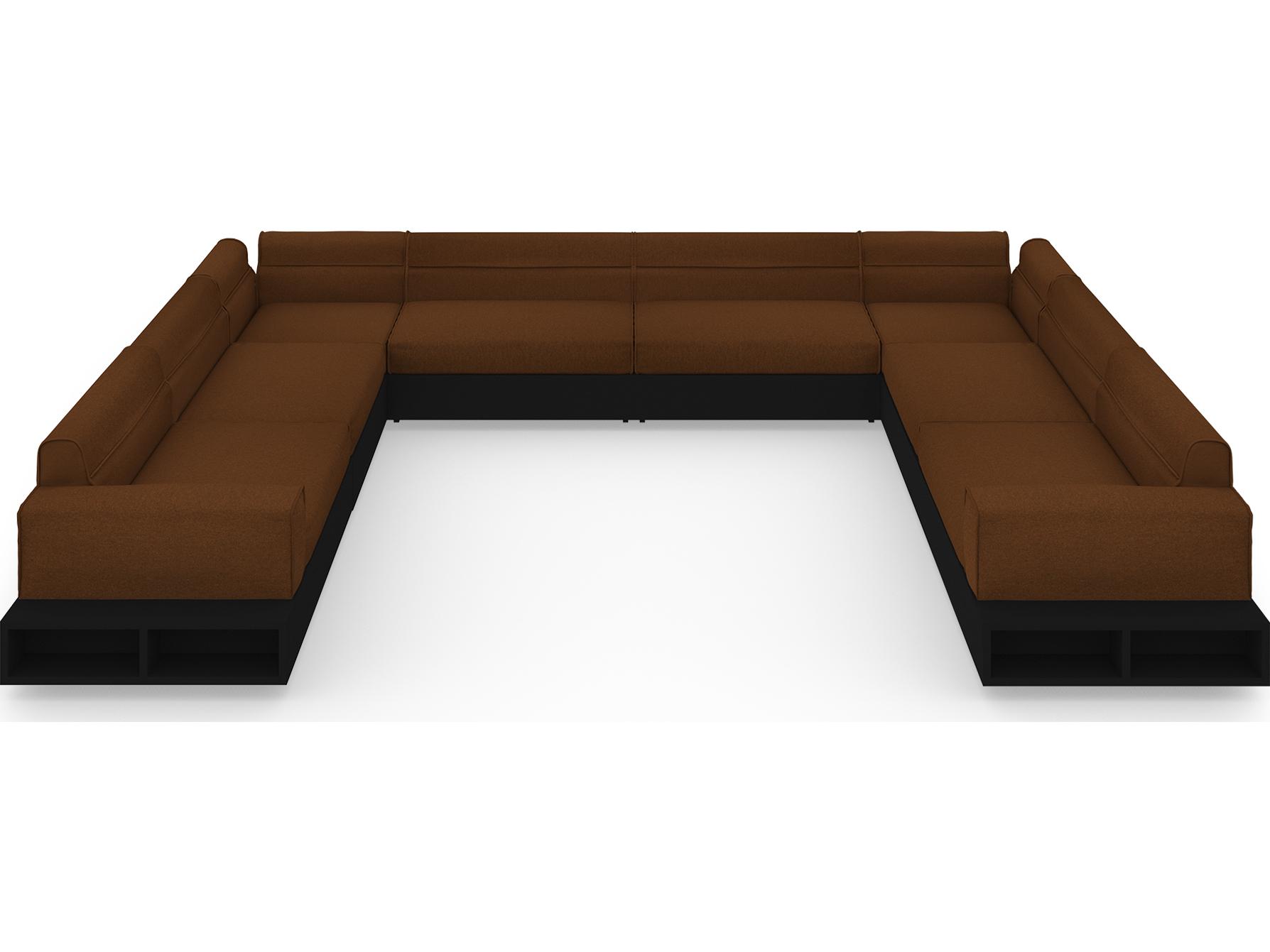 MamaGreen Boulevard Aluminum Sectional Outdoor Lounge Set