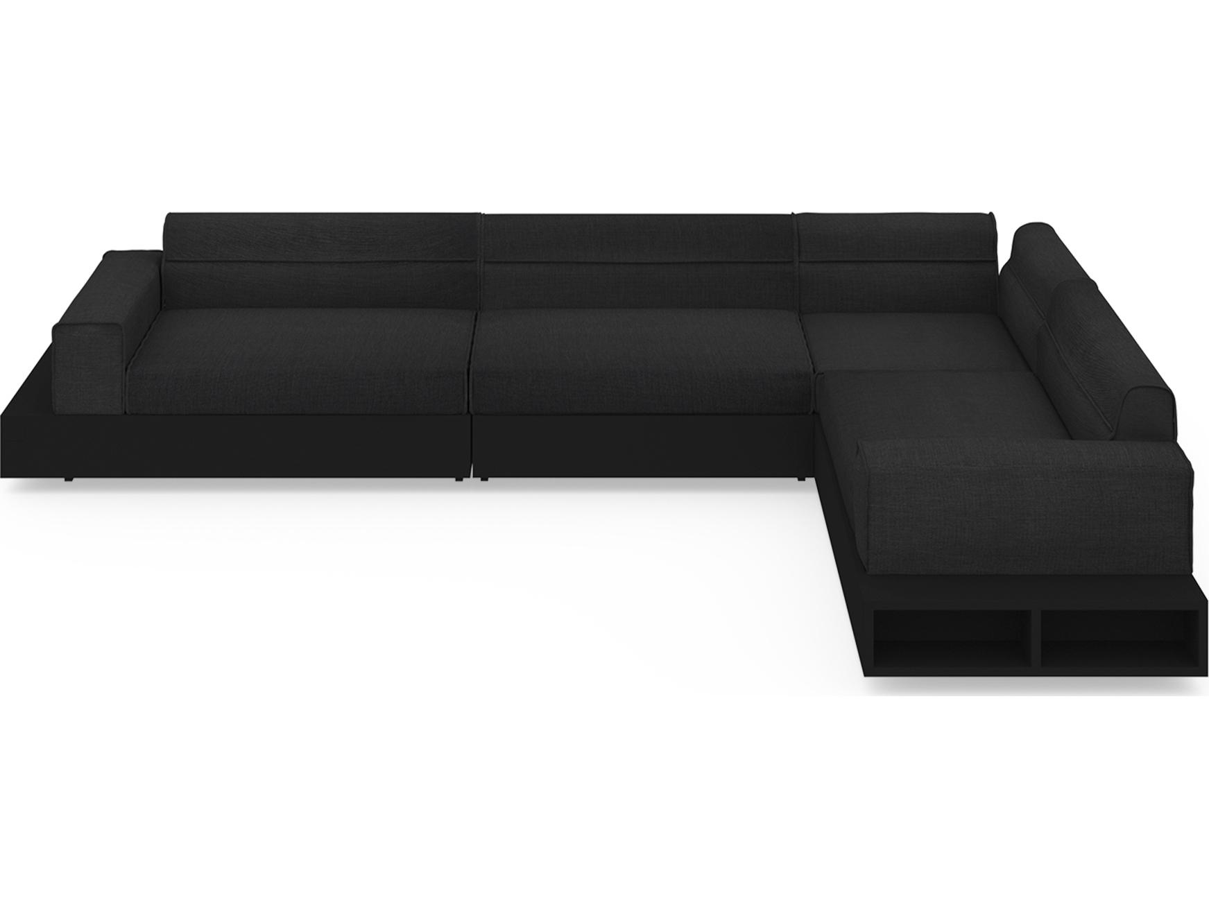 MamaGreen Boulevard Aluminum Sectional Outdoor Patio Lounge Set