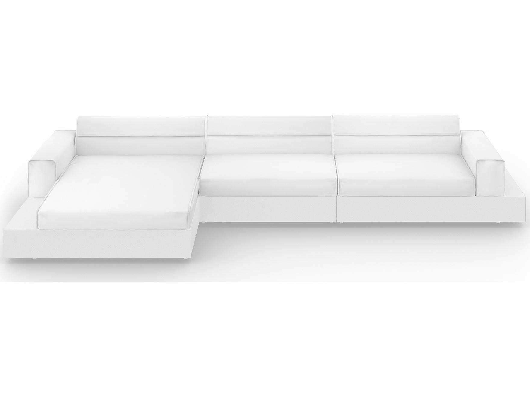 MamaGreen Boulevard Aluminum Sectional Patio Lounge Set