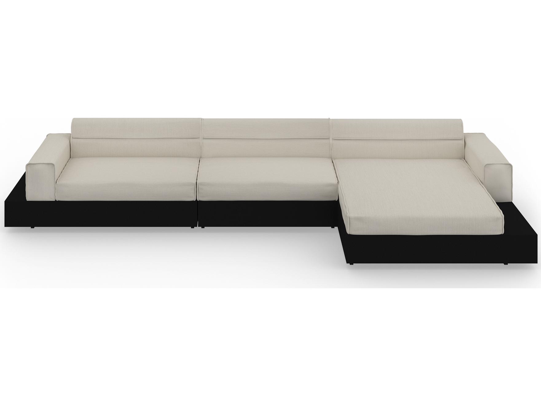 MamaGreen Boulevard Aluminum Sectional Outdoor Lounge Set