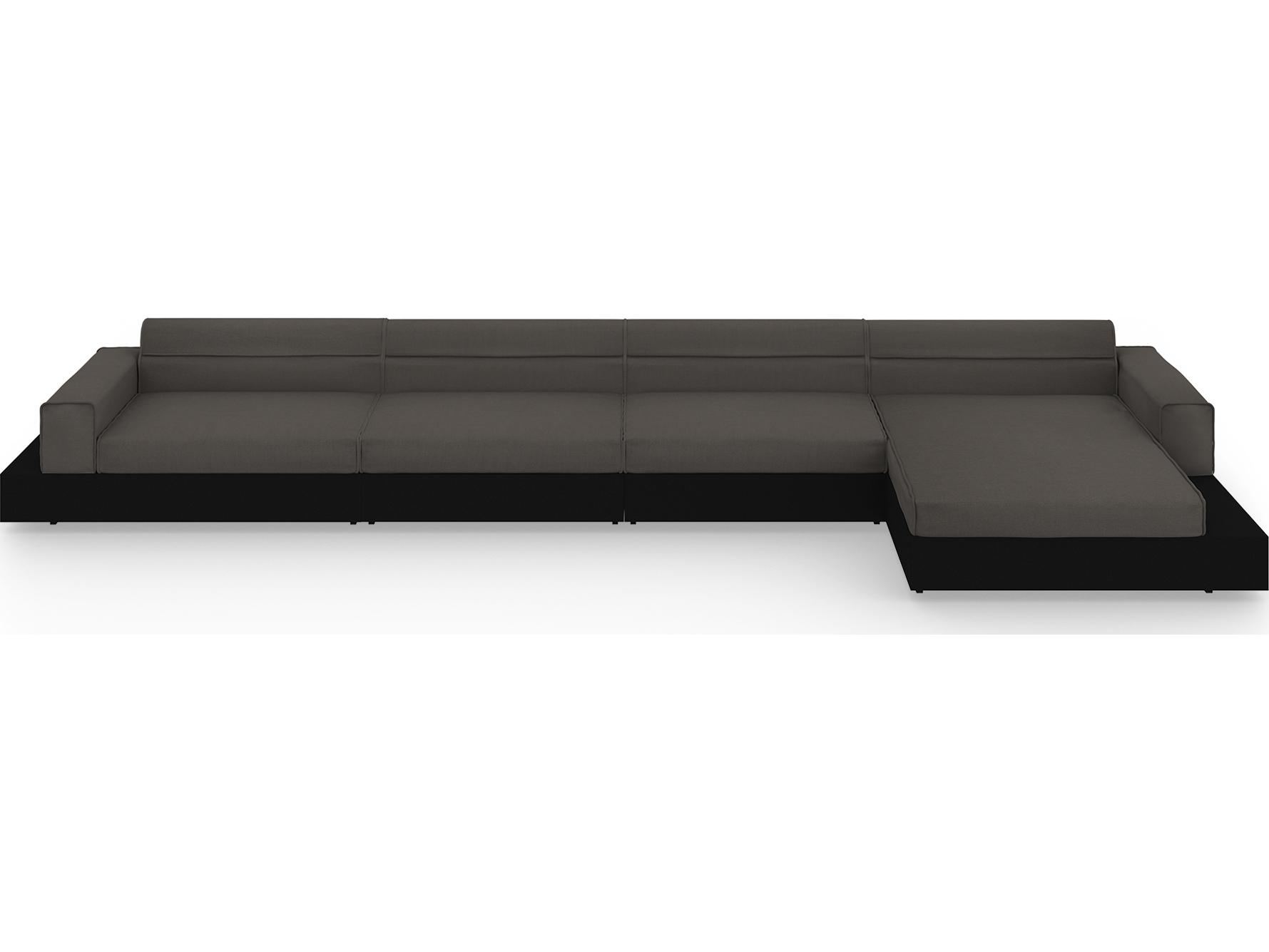 MamaGreen Boulevard Aluminum Sectional Patio Lounge Set