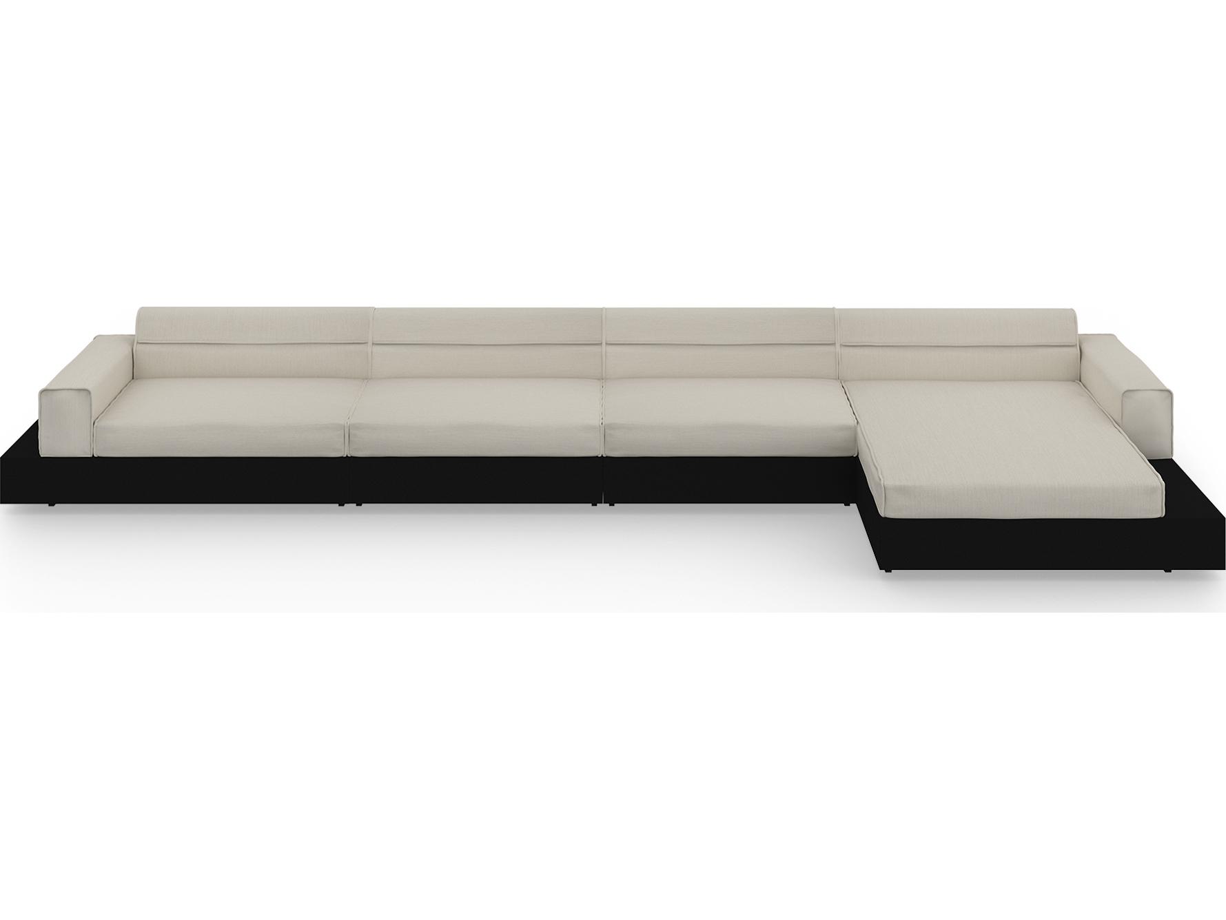MamaGreen Boulevard Aluminum Sectional Patio Lounge Set