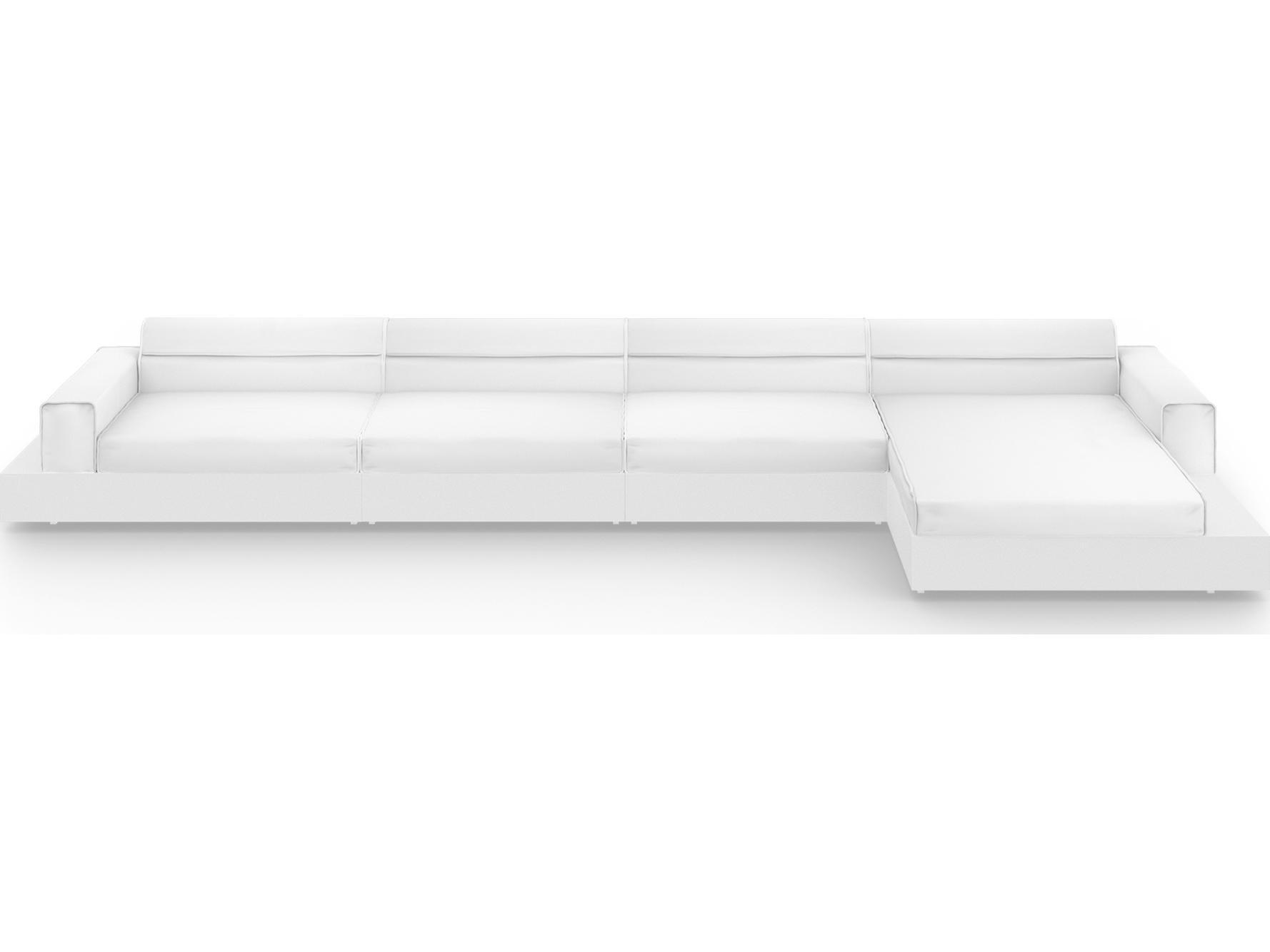 MamaGreen Boulevard Aluminum Sectional Patio Lounge Set