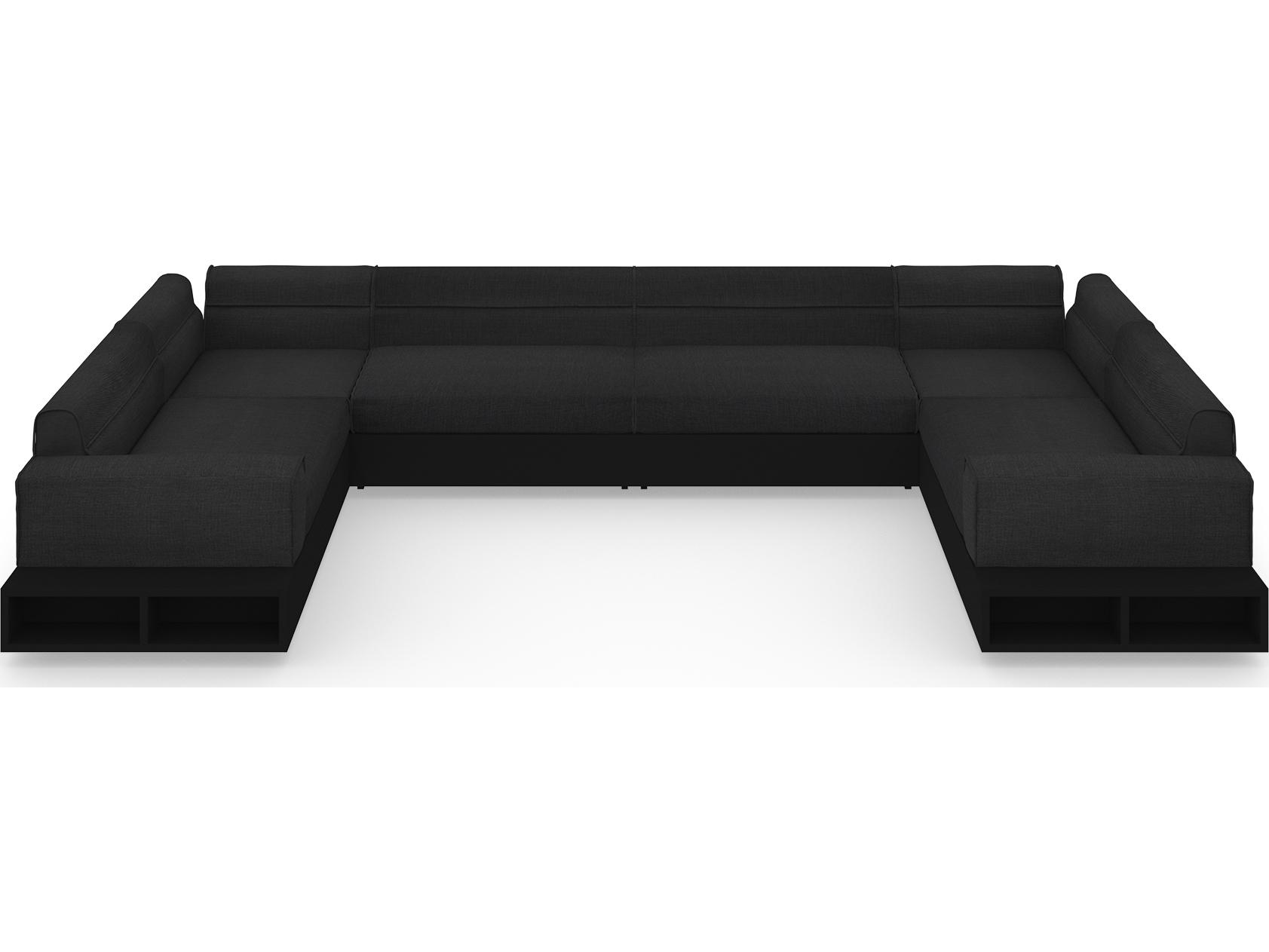 MamaGreen Boulevard Aluminum Sectional Outdoor Patio Lounge Set