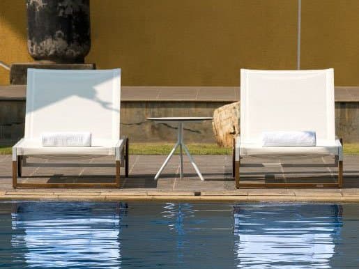 MamaGreen Ekka Teak Sling Outdoor Lounge Set