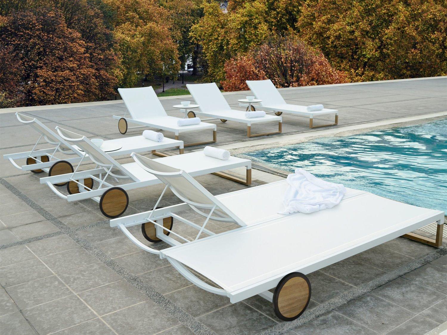 MamaGreen Ekka Teak Sling Outdoor Lounge Set