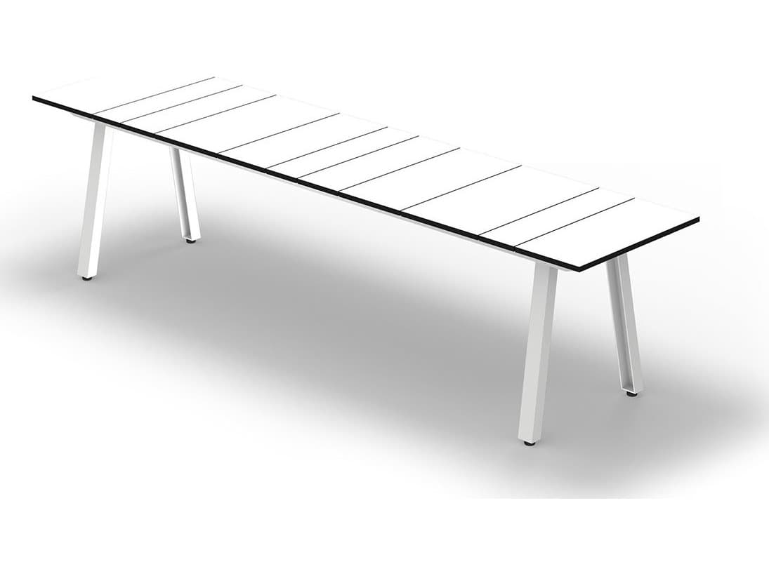 MamaGreen Maxximus Steel HPL Outdoor Patio Bench