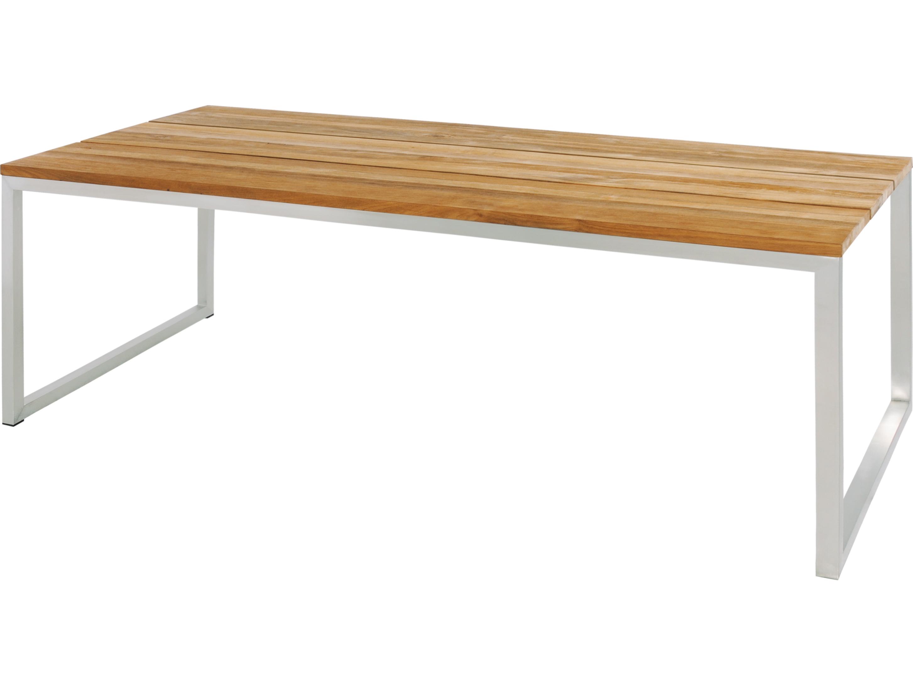 MamaGreen Oko Steel Rectangular Patio Dining Table