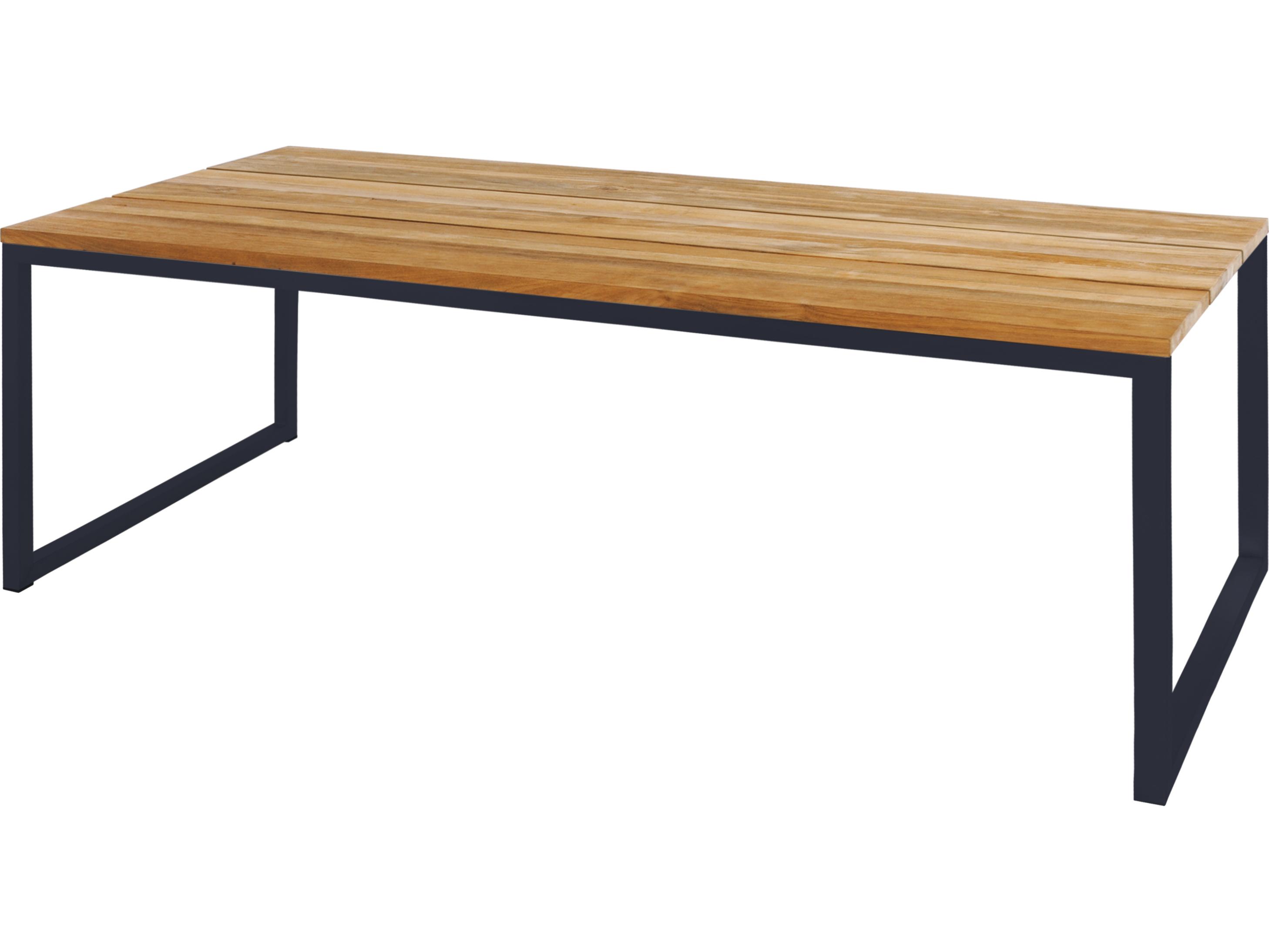 MamaGreen Oko Steel Rectangular Patio Dining Table