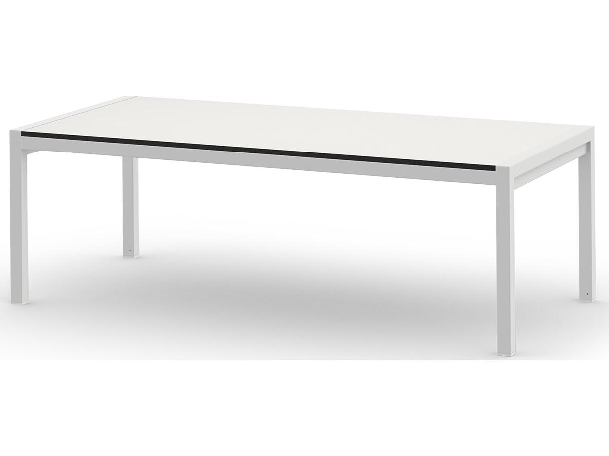 MamaGreen Jaydu Aluminum Rectangular Patio Coffee Table