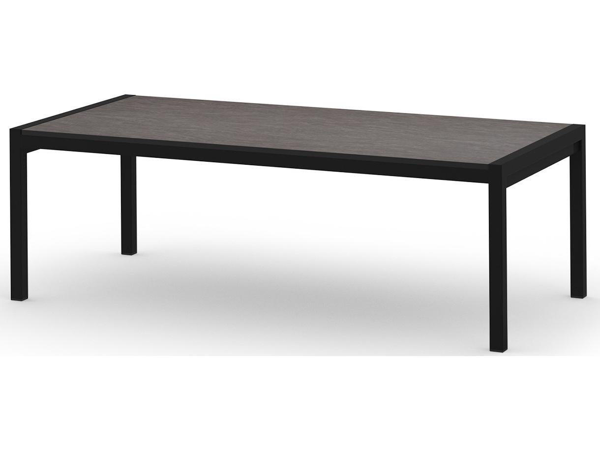 MamaGreen Jaydu Aluminum Rectangular Patio Coffee Table
