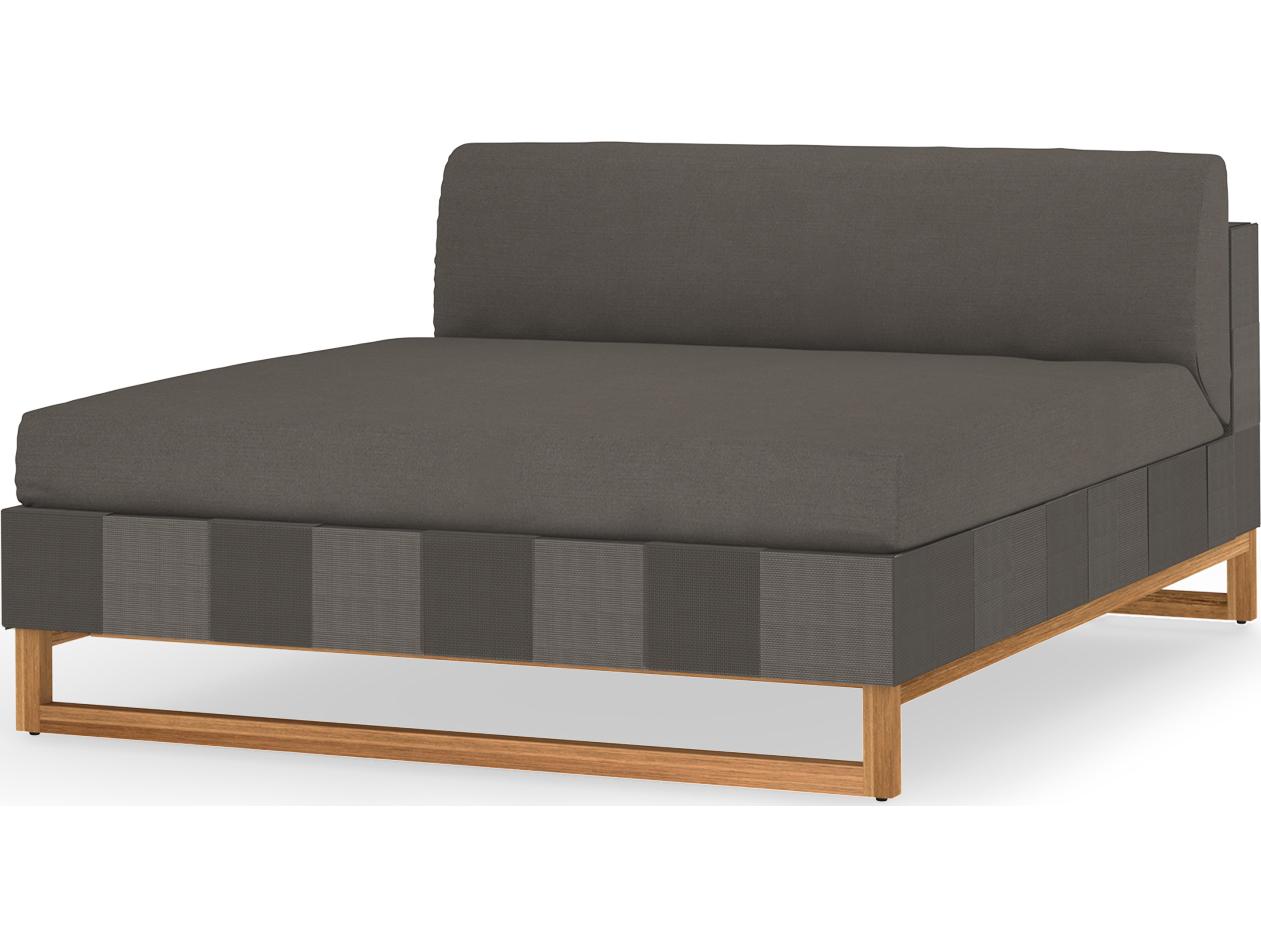 MamaGreen Ekka Wicker Cushion Outdoor Patio Chaise Lounge