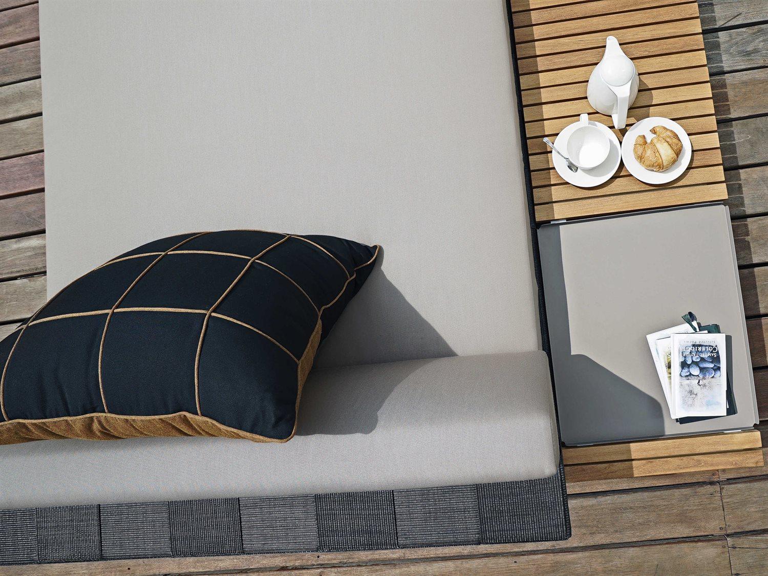 MamaGreen Ekka Teak Rectangular Long Outdoor Coffee Table