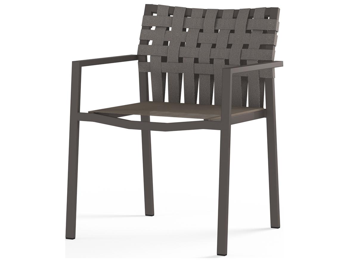 MamaGreen Ekka Aluminum Stacking Dining Armchair