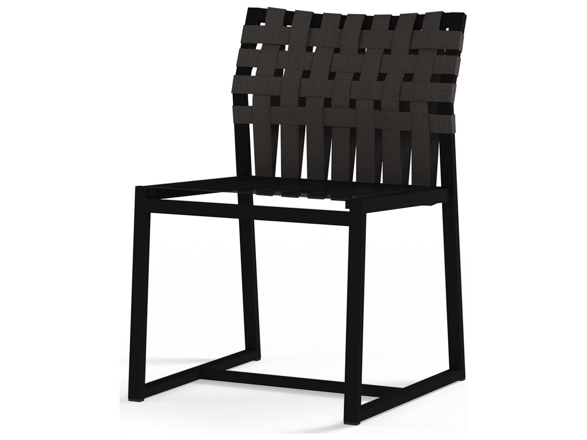 MamaGreen Ekka Sling Aluminum Carver Patio Dining Side Chair