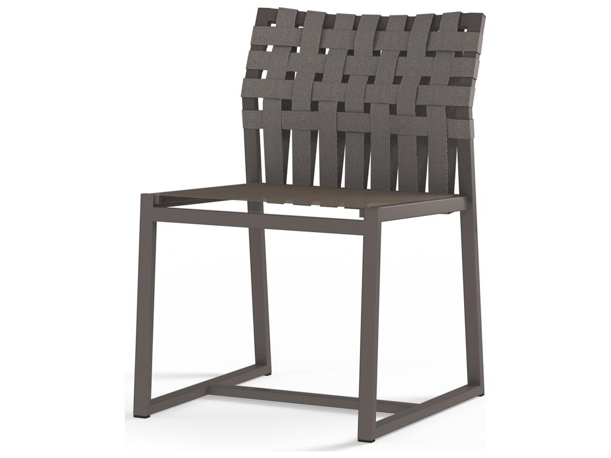 MamaGreen Ekka Sling Aluminum Carver Patio Dining Side Chair
