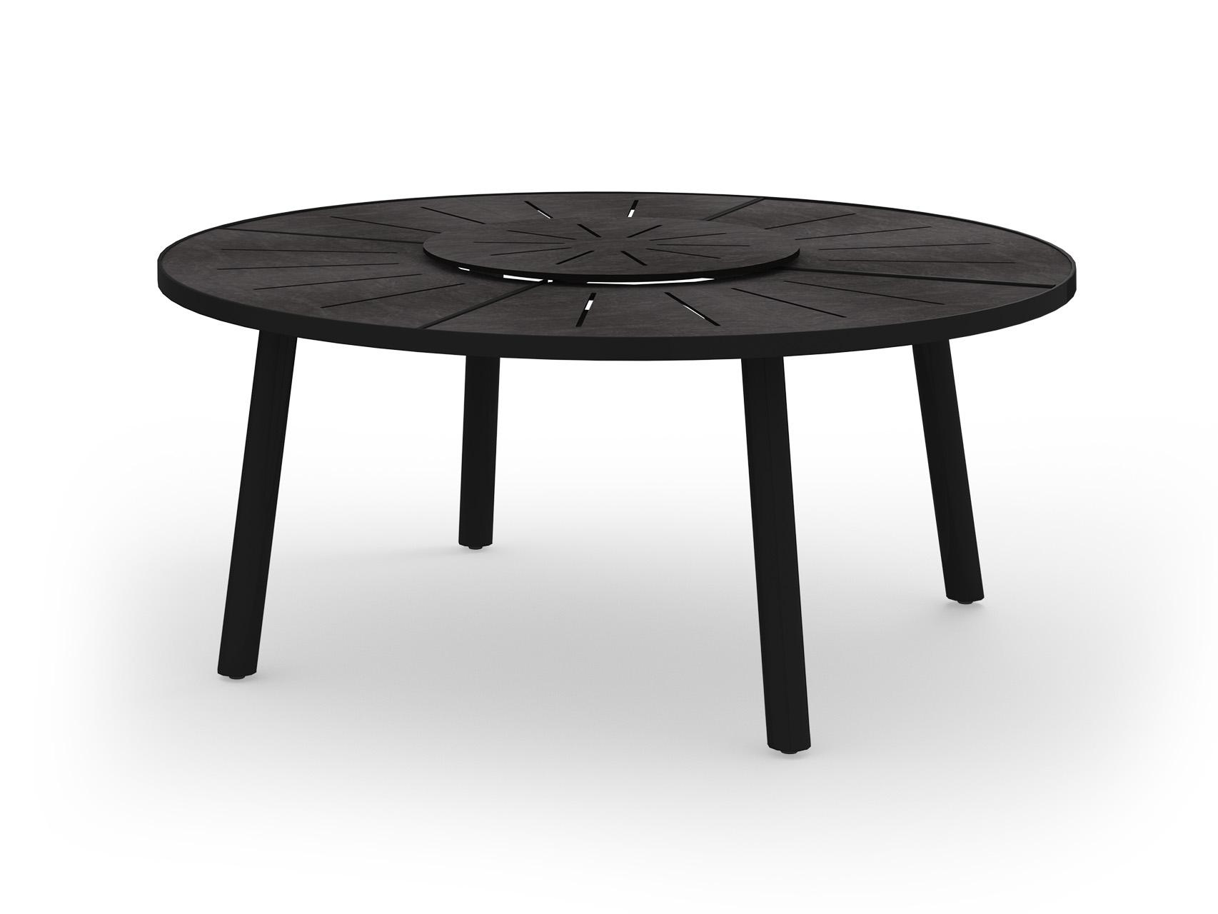 MamaGreen Meika Steel Round Outdoor Dining Table