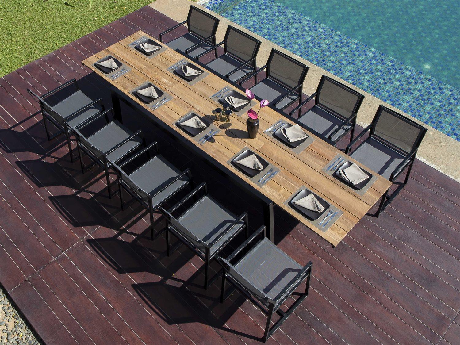 Mamagreen Baia Aluminum Outdoor Dining Set