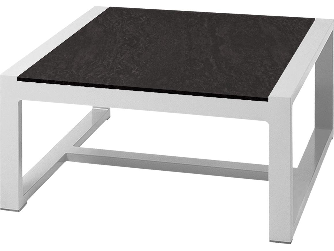 MamaGreen Mono Aluminum Square Patio End Table