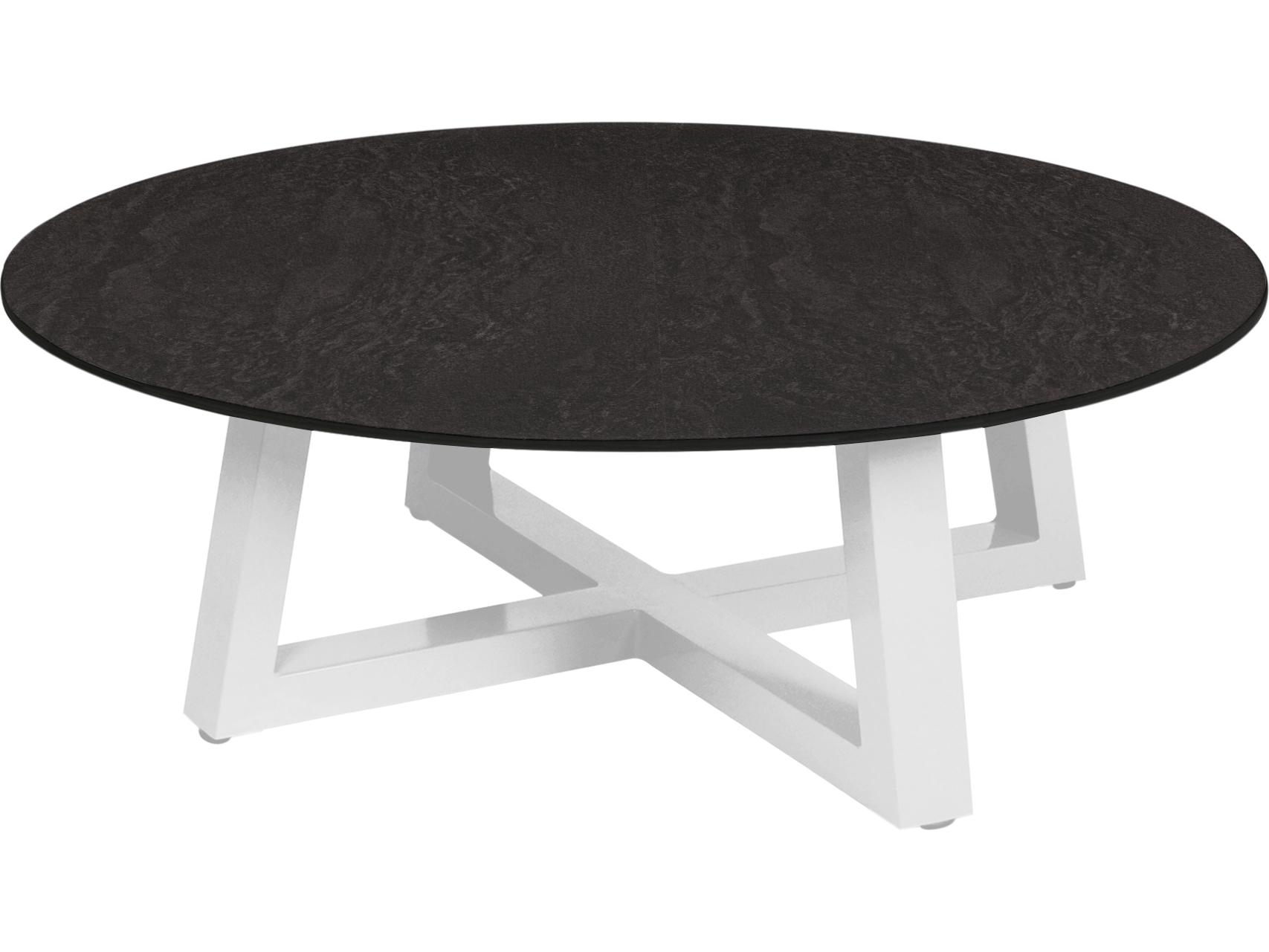 MamaGreen Mono Aluminum Round Outdoor Chat Table