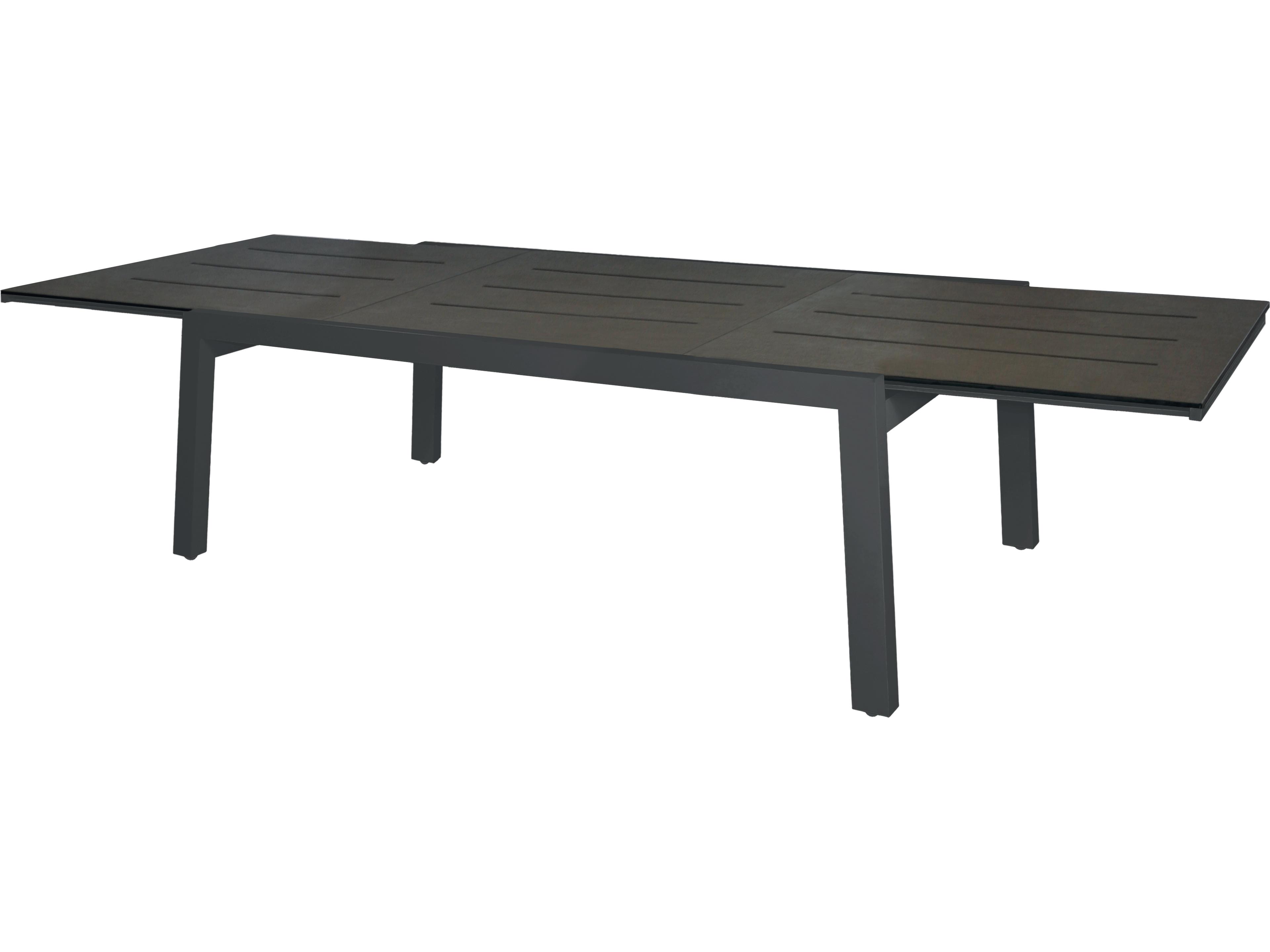 MamaGreen Baia Aluminum Rectangular Outdoor Patio Dining Table