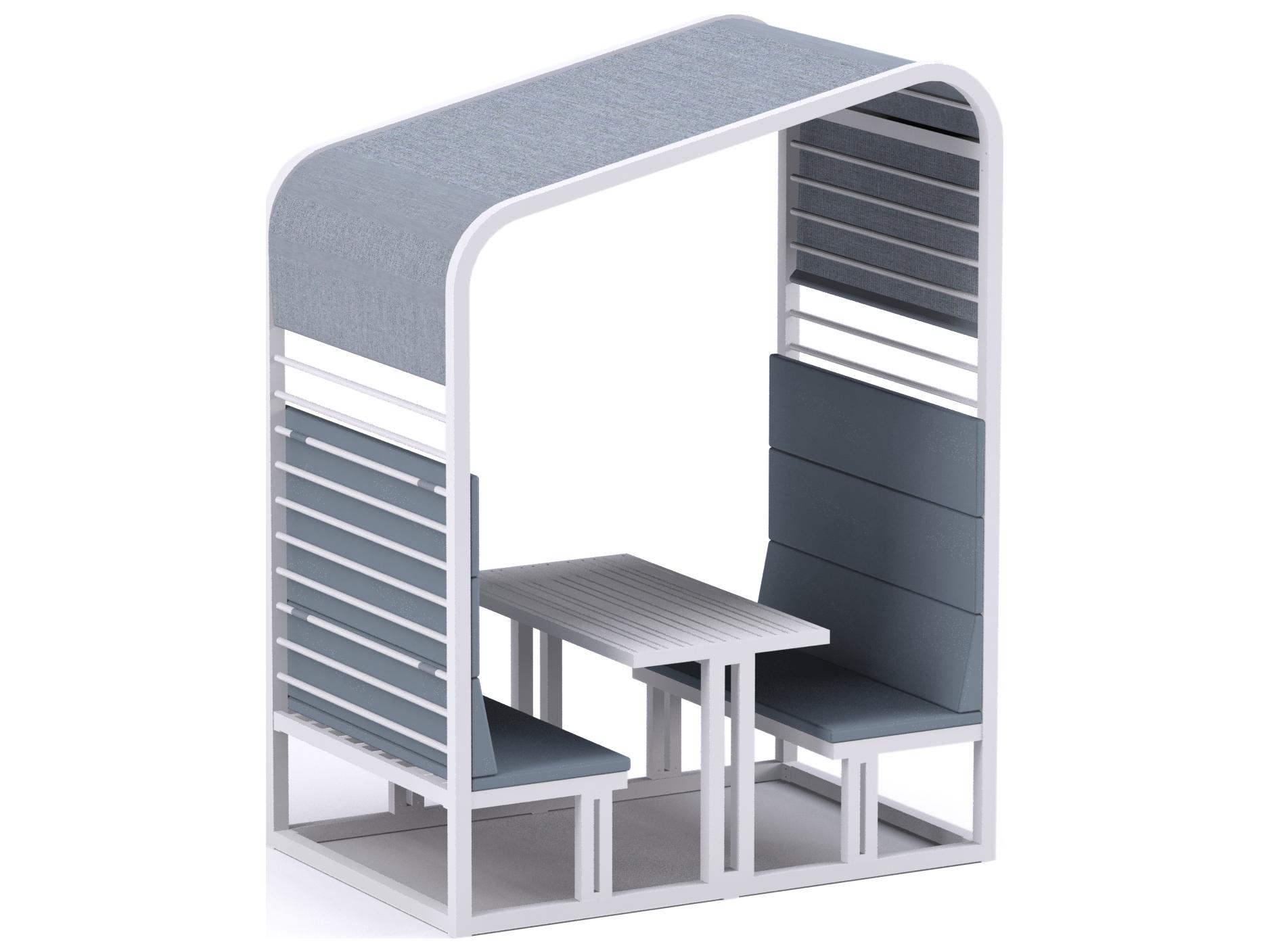 MamaGreen Sombrero Aluminum Outdoor Dining Set