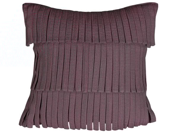 MamaGreen Fringe 14'' Square Pillow