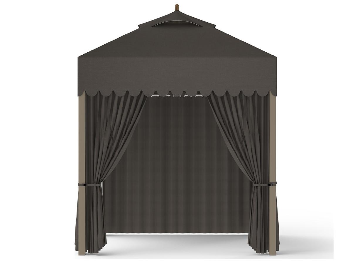 MamaGreen Sombrero 8 x 8 Foot Aluminum Canopy Gazebo with Wind Vent