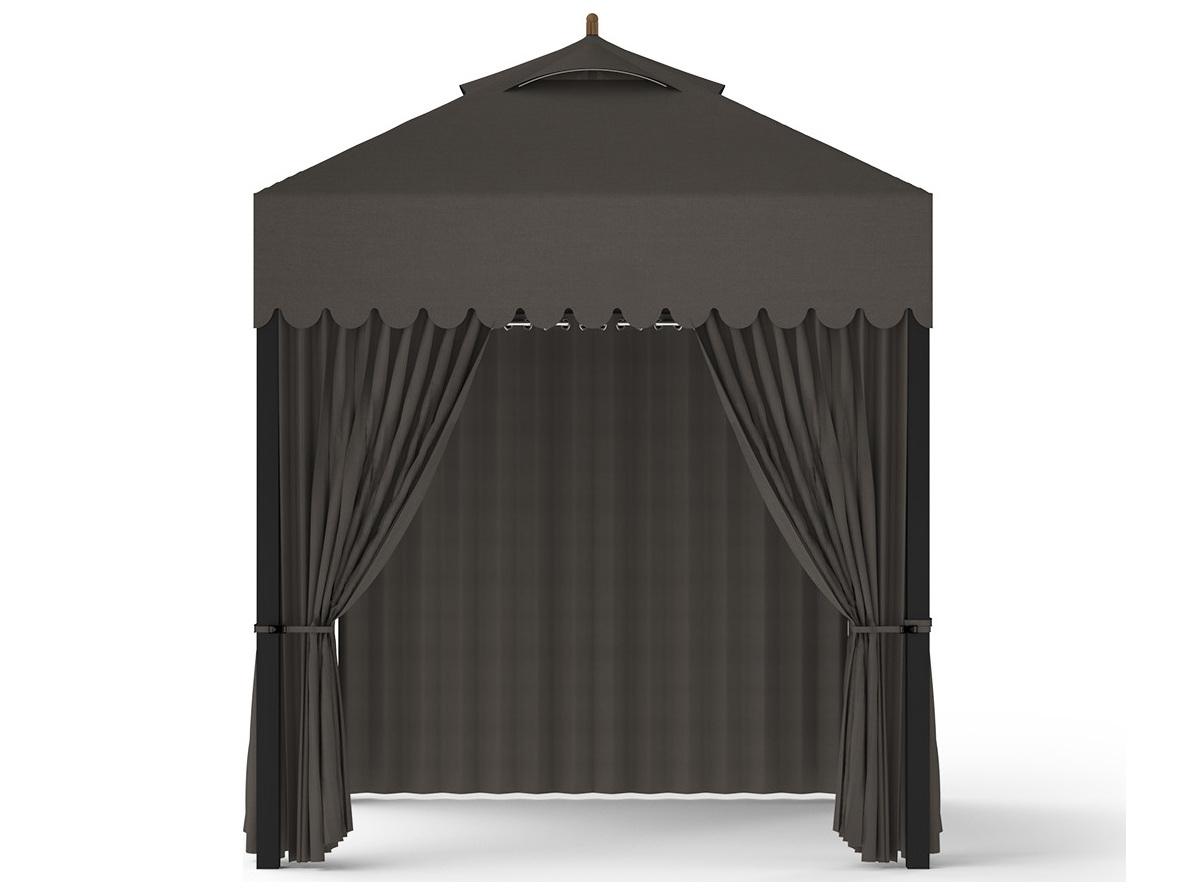 MamaGreen Sombrero 8 x 8 Foot Aluminum Canopy Gazebo with Wind Vent