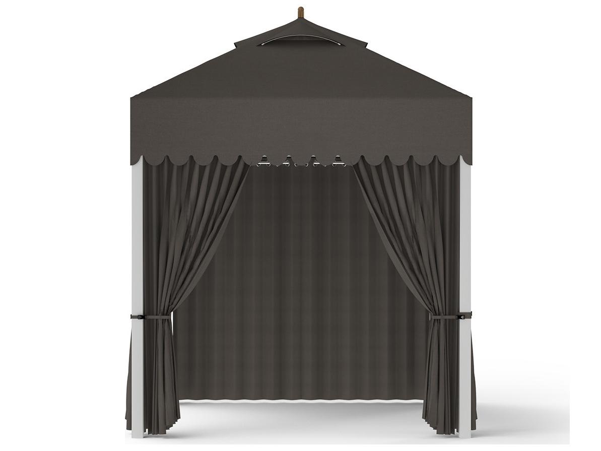 MamaGreen Sombrero 8 x 8 Foot Aluminum Canopy Gazebo with Wind Vent