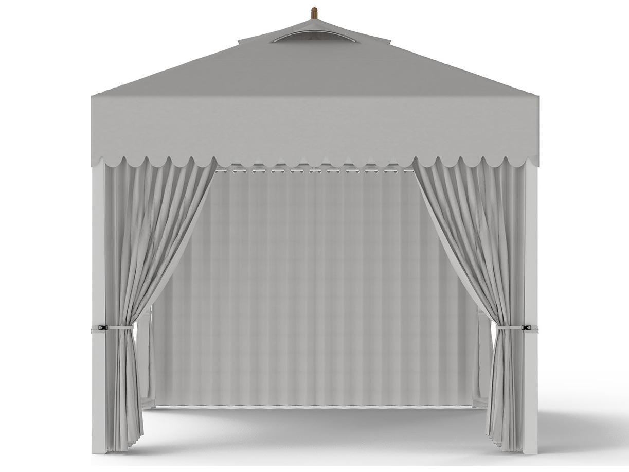 MamaGreen Sombrero Aluminum 10 x 10 Foot Canopy Gazebo with Wind Vent