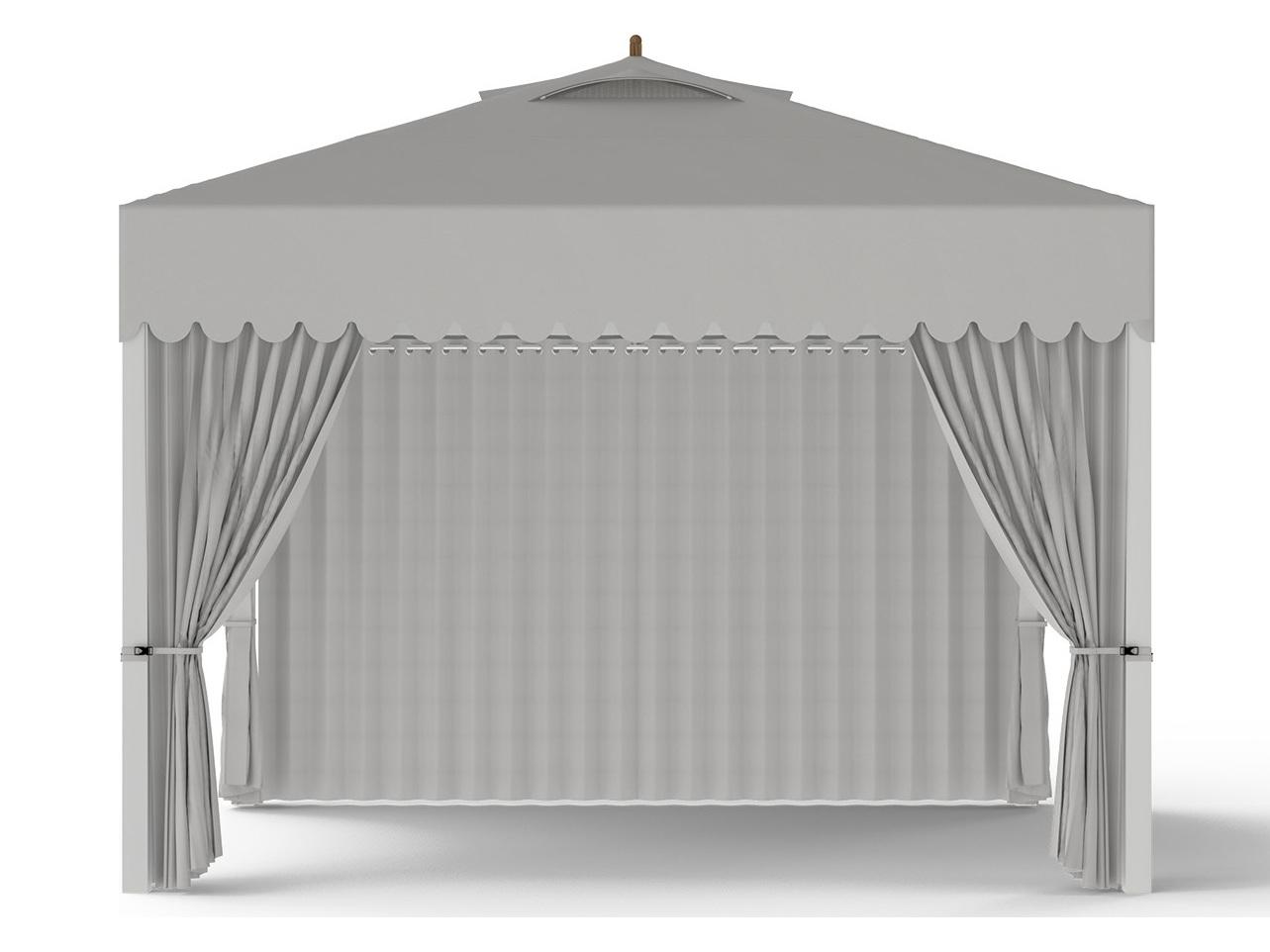 MamaGreen Sombrero 12 x 10 Foot Aluminum Canopy Gazebo with Wind Vent