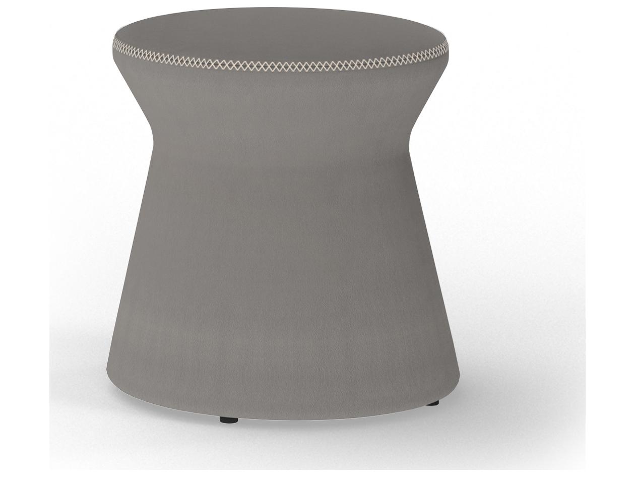 MamaGreen Stizzy Faux Leather Outdoor Patio Ottoman