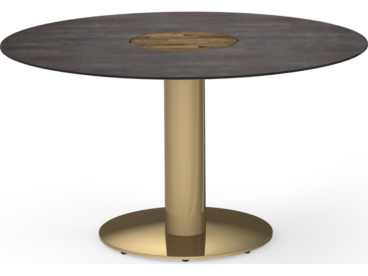 MamaGreen Stizzy Aluminum Round Outdoor Patio Bistro Table