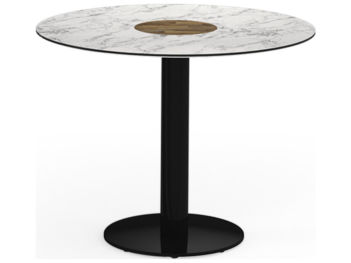 MamaGreen Stizzy Aluminum Round Patio Bistro Table
