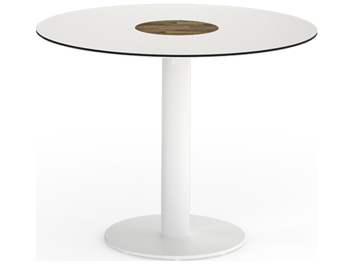 MamaGreen Stizzy Aluminum Round Patio Bistro Table
