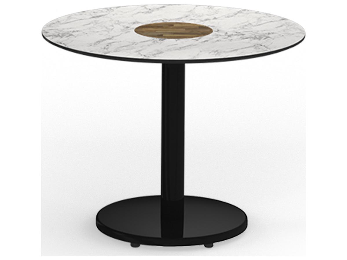 MamaGreen Stizzy Aluminum Round Patio Coffee Table