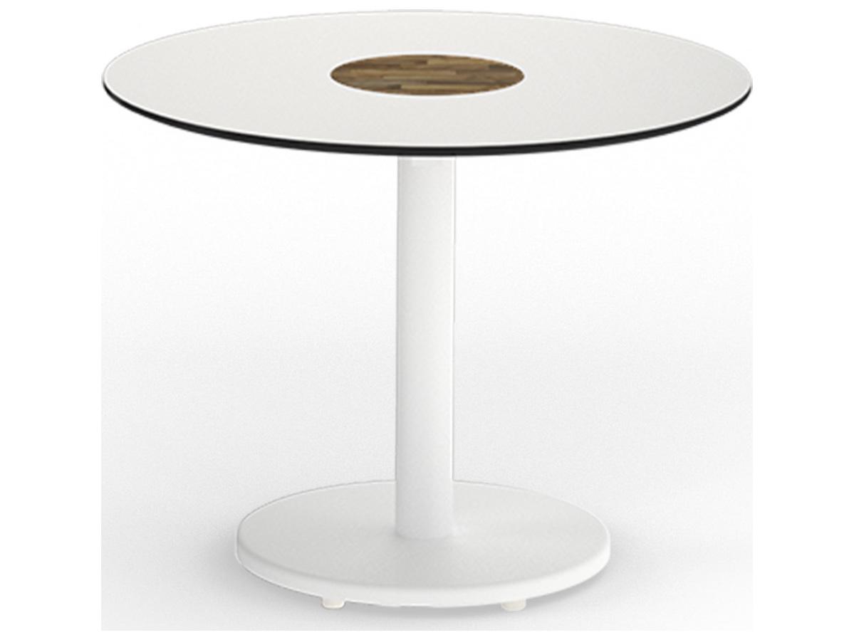 MamaGreen Stizzy Aluminum Round Patio Coffee Table
