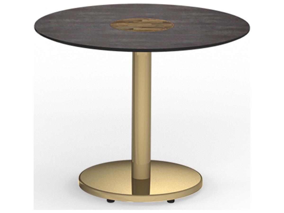 MamaGreen Stizzy Aluminum Round Patio Coffee Table