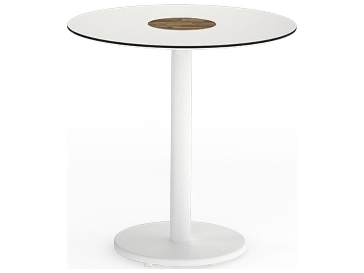 MamaGreen Stizzy Aluminum Round Outdoor Bistro Table