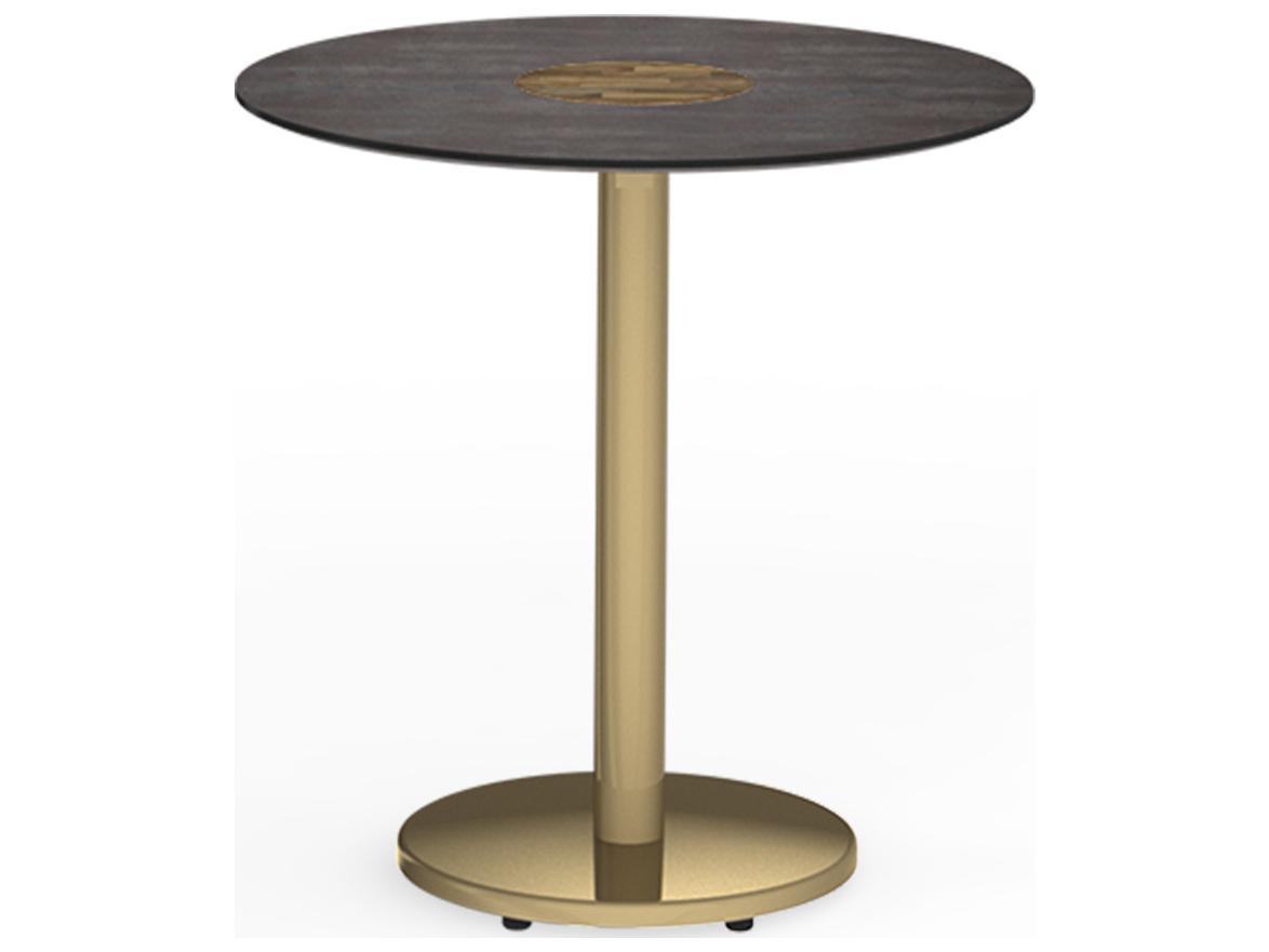 MamaGreen Stizzy Aluminum Round Outdoor Bistro Table
