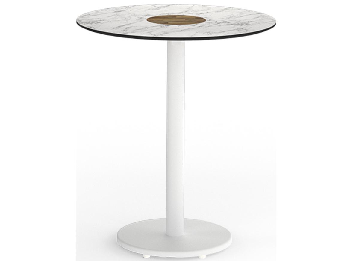 MamaGreen Stizzy Aluminum Round Patio Dining Table