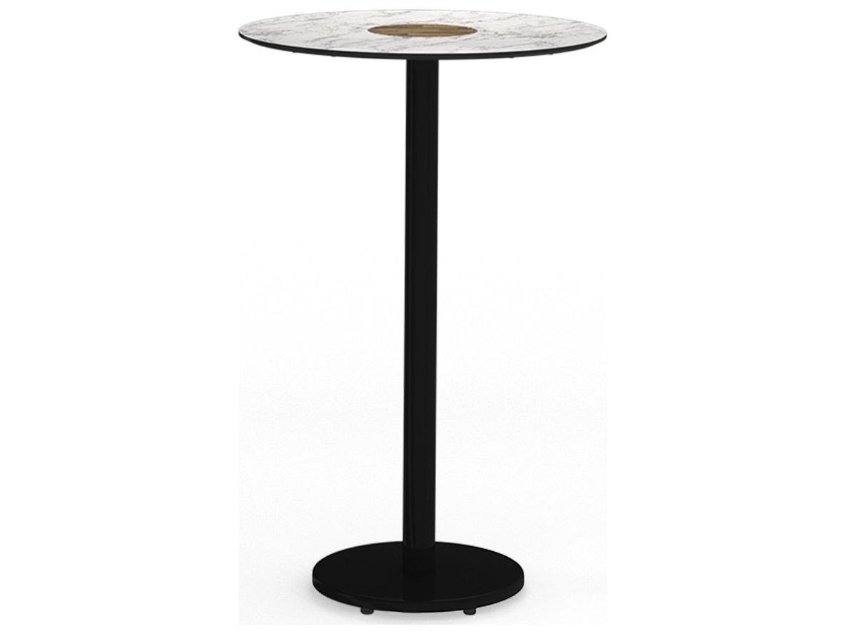 MamaGreen Stizzy Aluminum Round Outdoor Bar Table