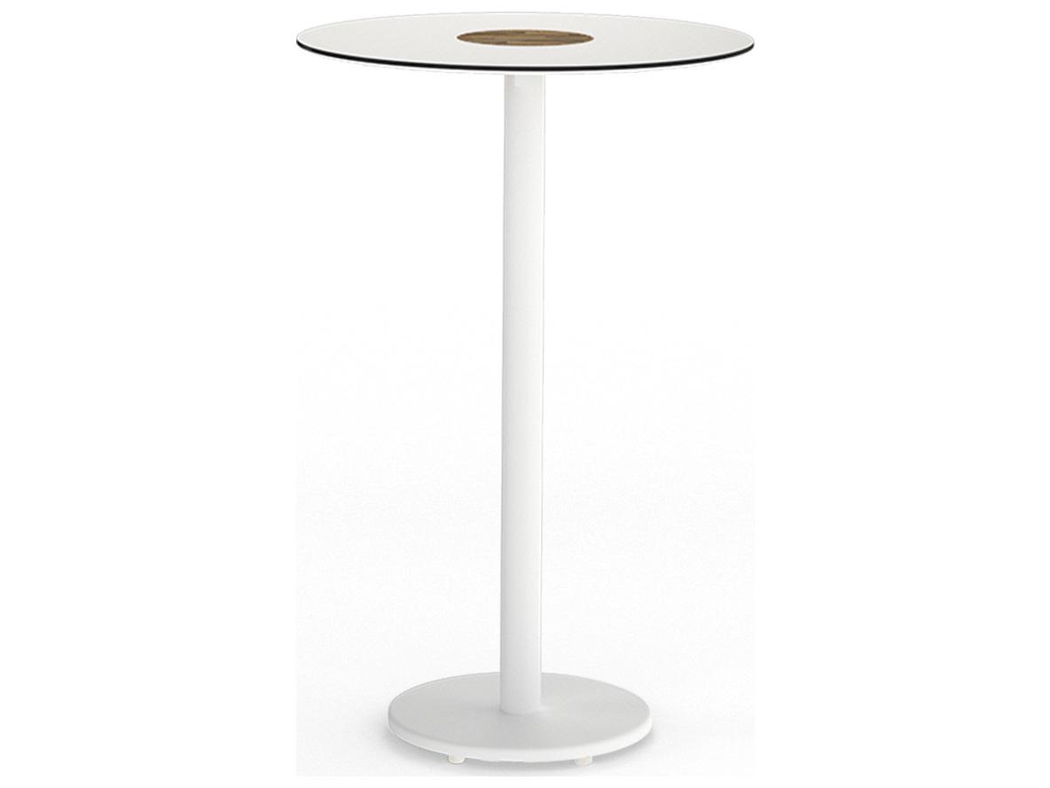 MamaGreen Stizzy Aluminum Round Outdoor Bar Table