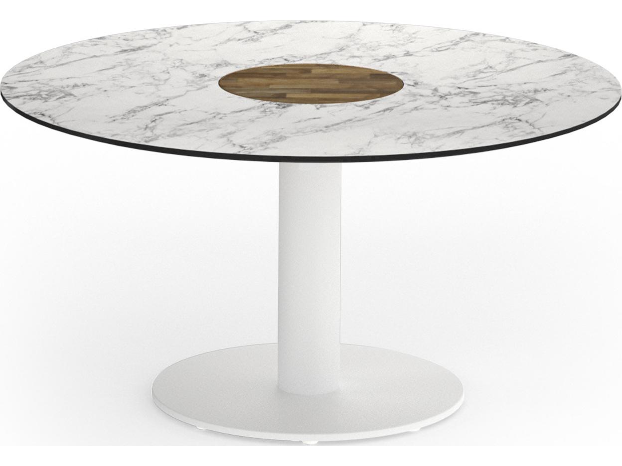 MamaGreen Stizzy Aluminum Round Outdoor Coffee Table